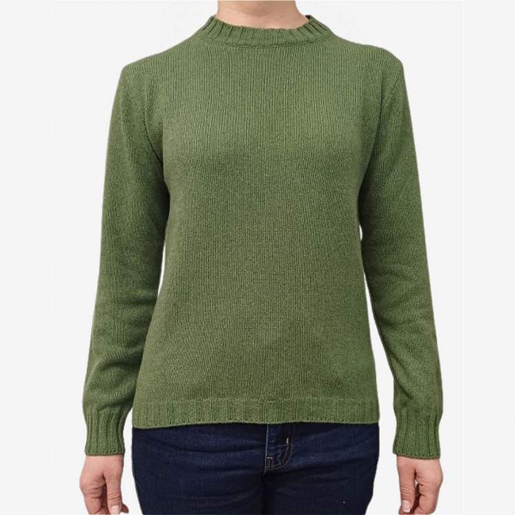 Pullover Donna Girocollo 100% Cashmere