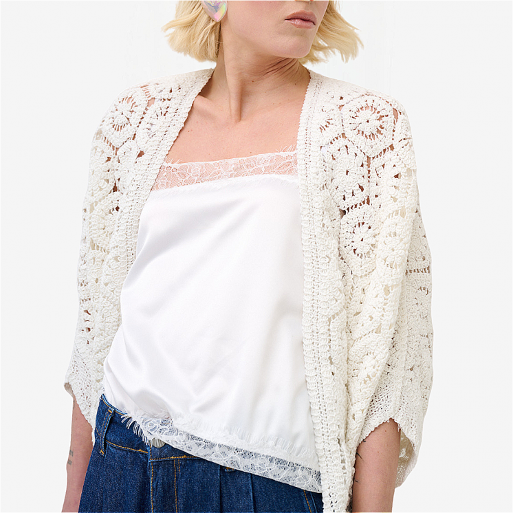 Cardigan Donna 100% Cotone