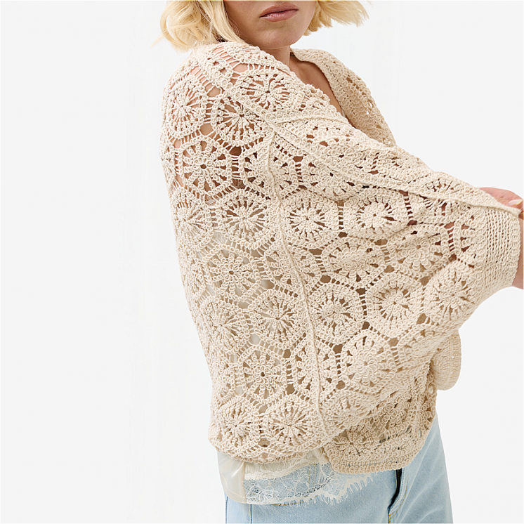 Women's Cardigan 100% Cotton