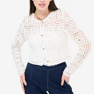 Cardigan Femme 100% Coton