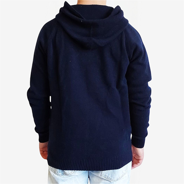 Pullover Unisex con Cappuccio  100% Cashmere