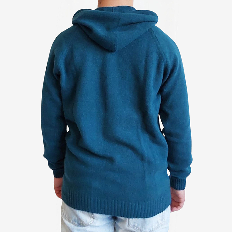 Pullover Unisex con Cappuccio  100% Cashmere