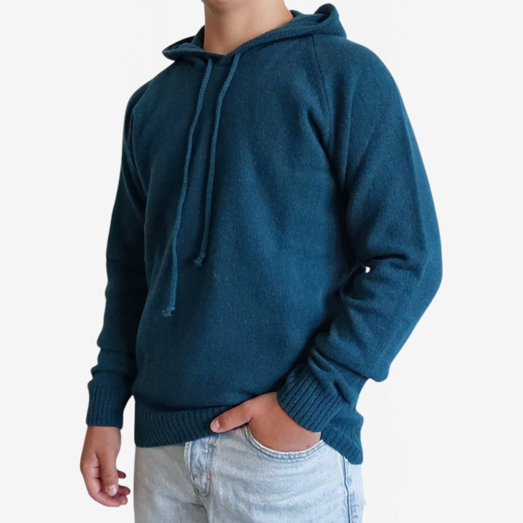 Hooded Sweater Unisex 100% Cashmere