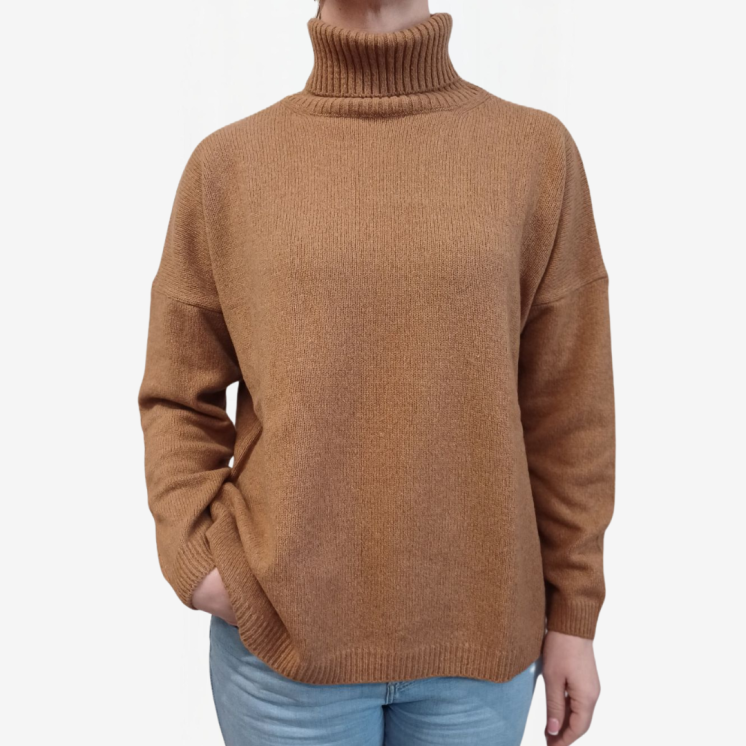 Pullover Donna Dolcevita Over 100% Cashmere