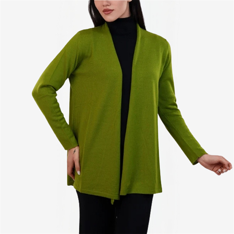 Cardigan Femme 100% Laine Mérinos Extra-fin