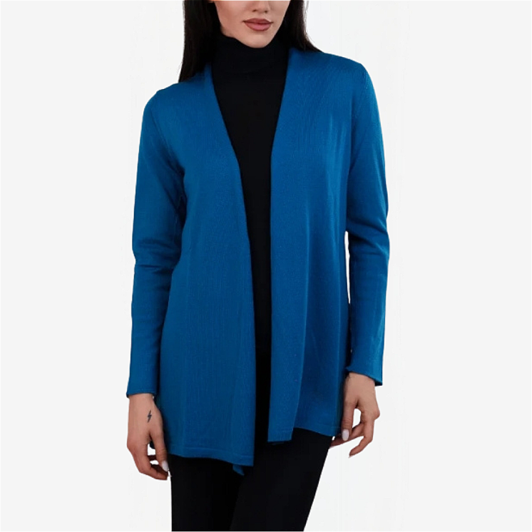 Cardigan Donna 100% Lana Merino Extrafine