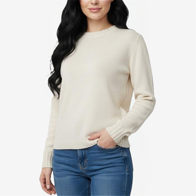 Pullover Donna Girocollo 100% Cashmere