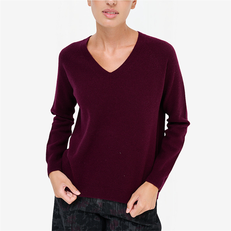 Pullover Donna Collo a V