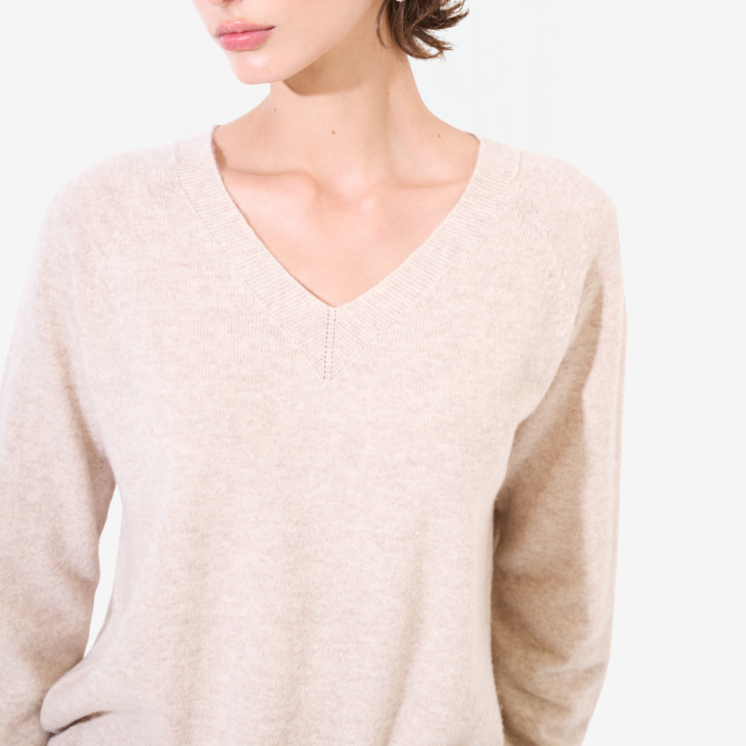 Pullover Femme Col à V