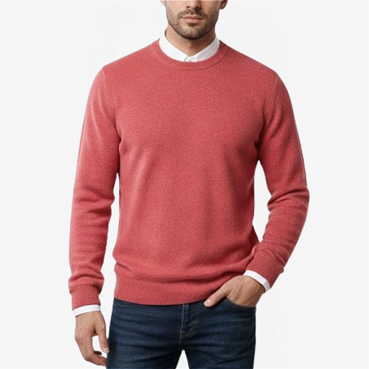 Pullover Light Homme Col Rond 100% Cachemire
