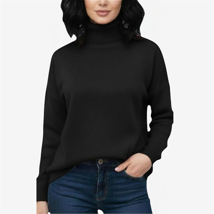 Pullover Donna Dolcevita Over 100% Cashmere