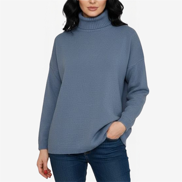 Pullover Donna Dolcevita Over 100% Cashmere