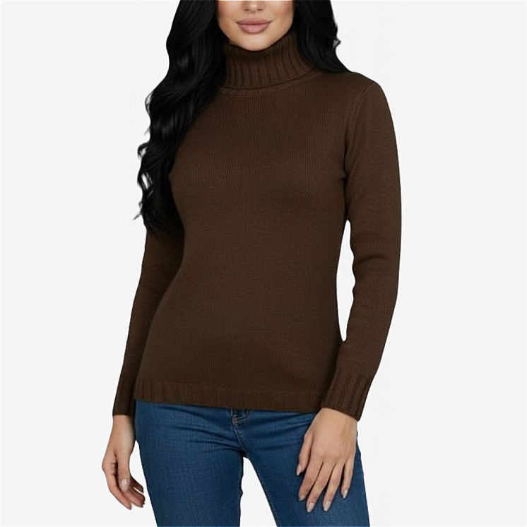 Women's Turtleneck Pullover 100% Cashmere
