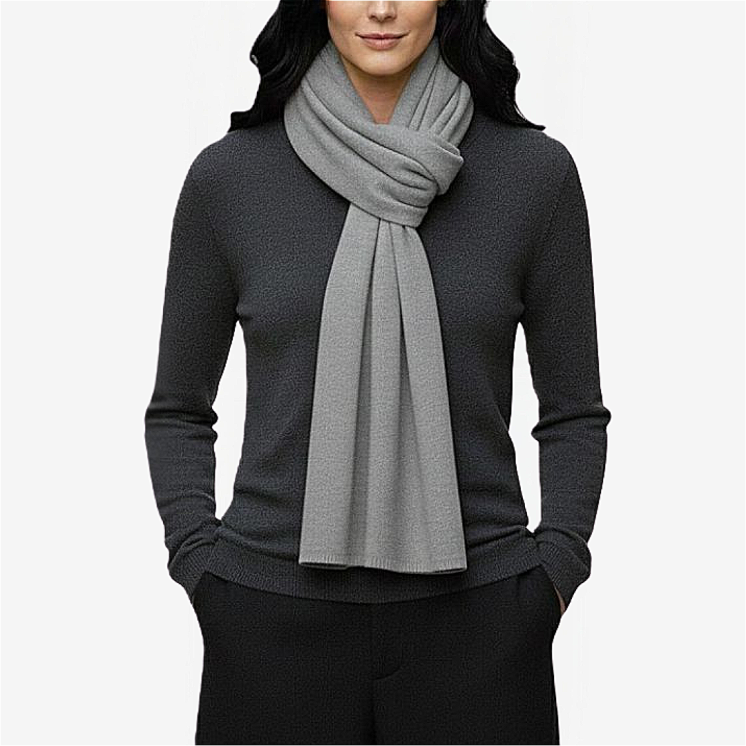 Shaved Scarf 100% Cashmere