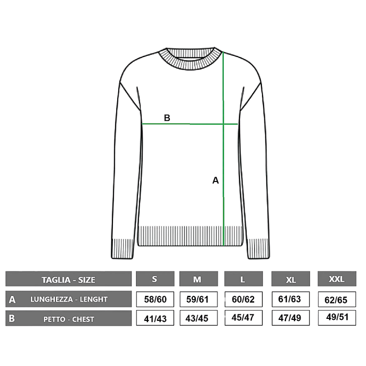 Women's Crewneck Pullover 100% Cachemire