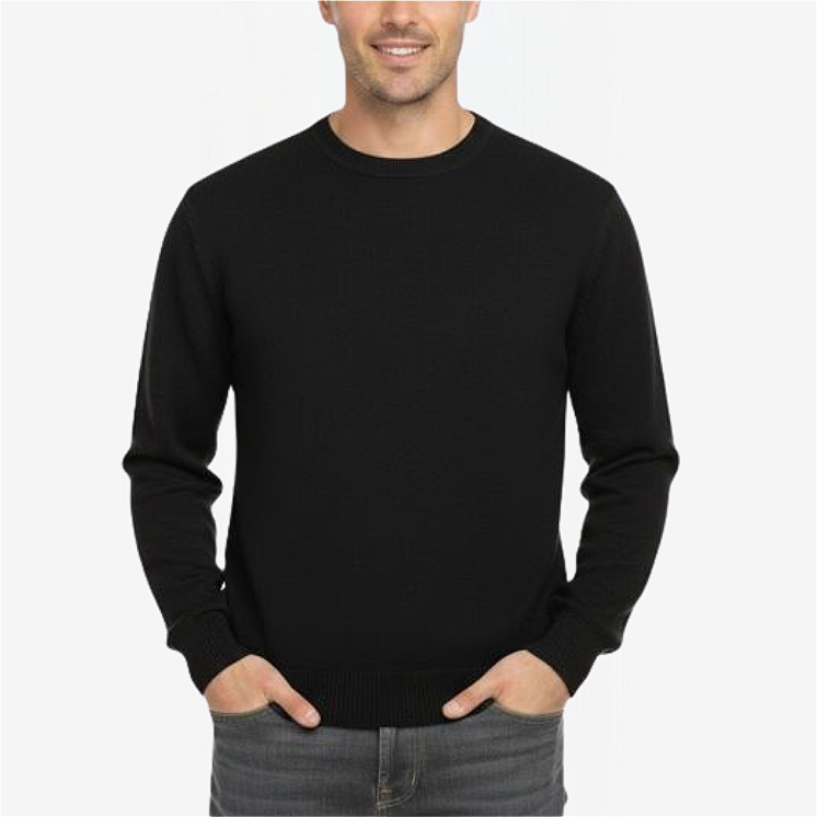 Pullover Uomo Girocollo 100% Cashmere.