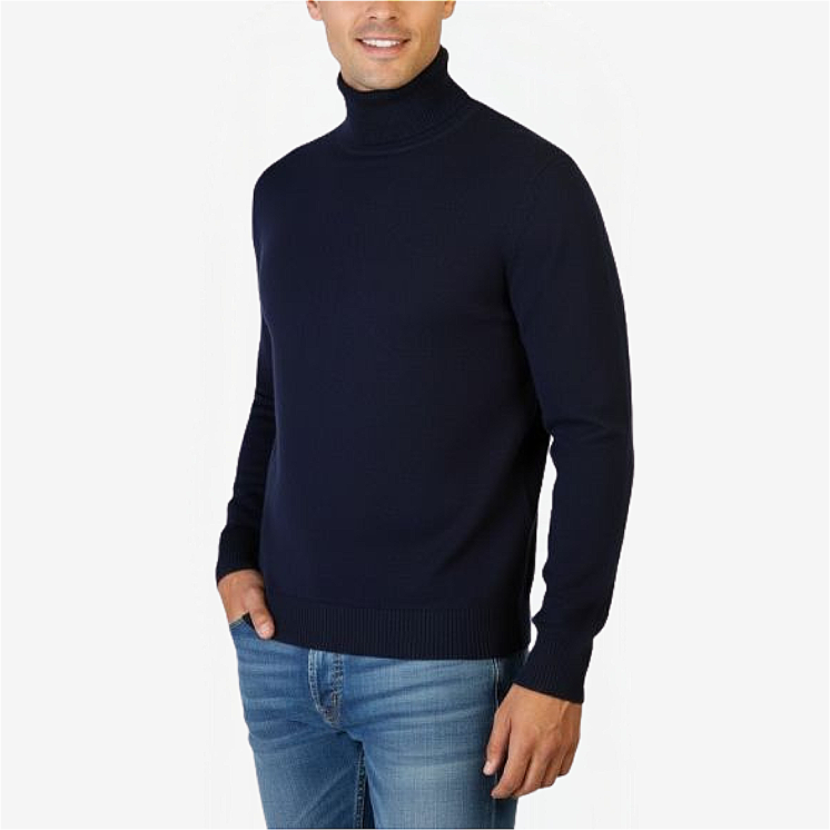 Pullover Uomo Dolcevita 100% Cashmere