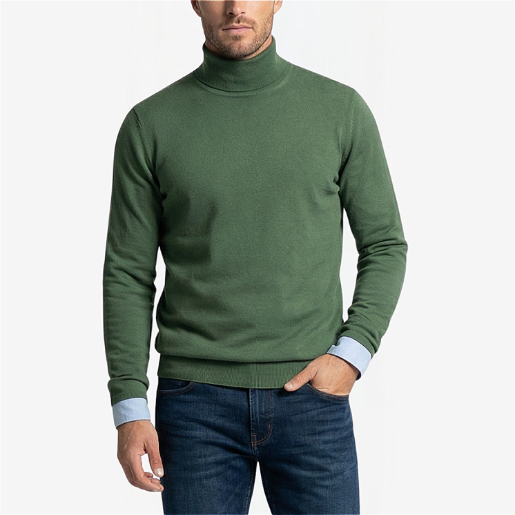 MeMen's Turtleneck Light Pullover 100% Cashmere