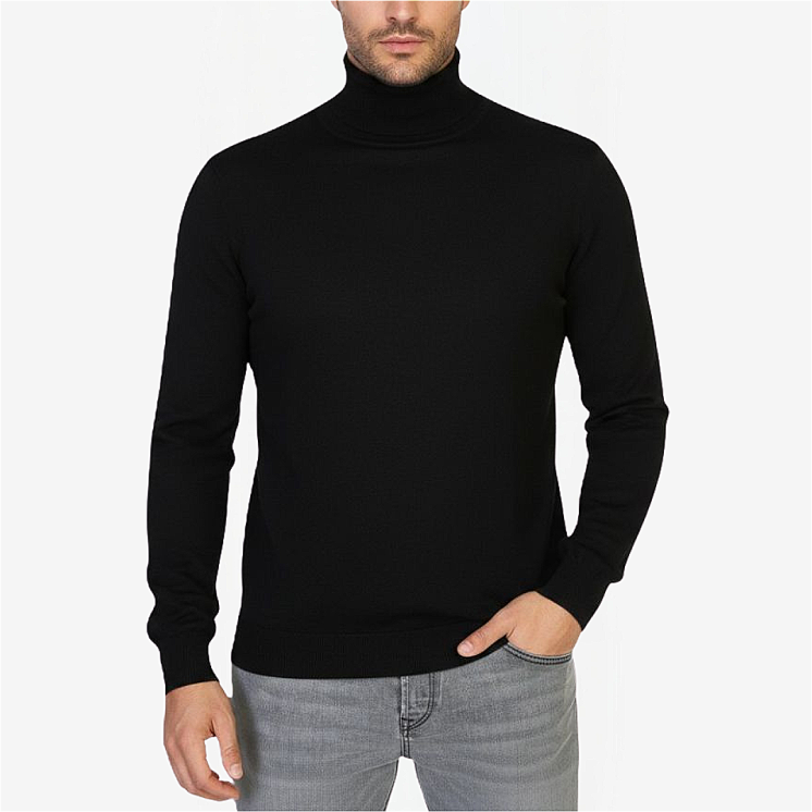 Pullover Light Uomo Dolcevita 100% Cashmere