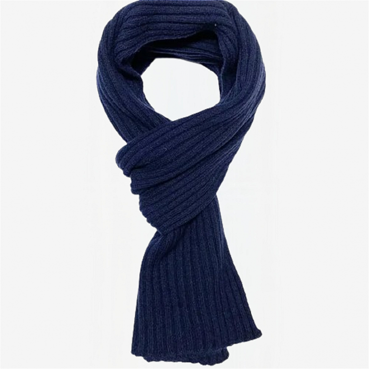 Ribbed Scarf 100% Cashmere