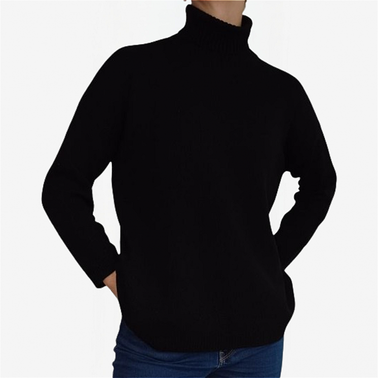 Women's Turtleneck Pullover Over 100% Cashmere