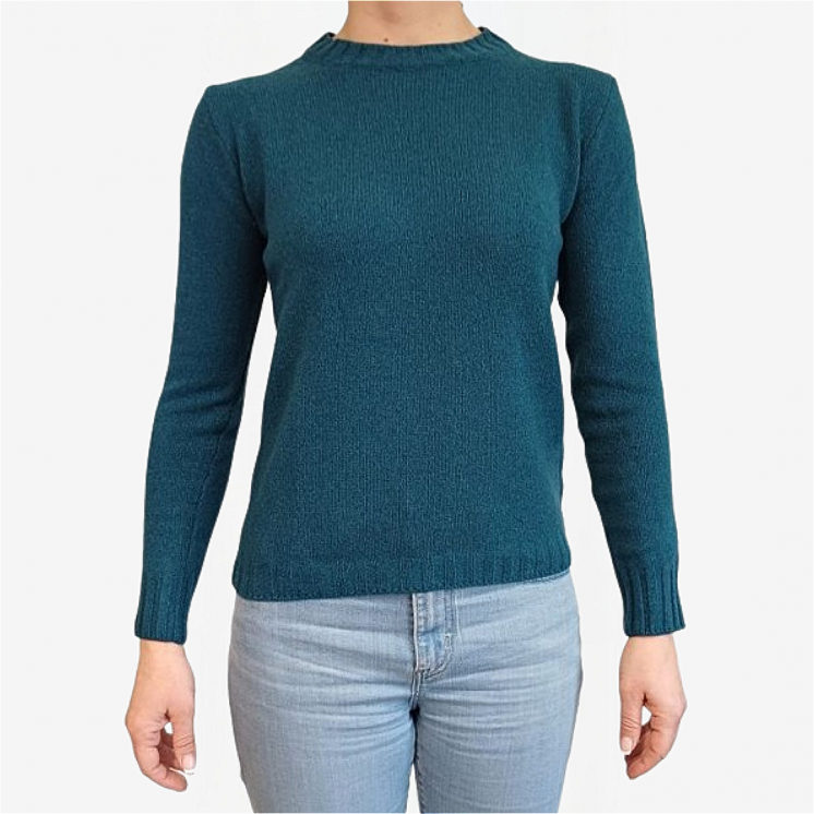 Women's Crewneck Pullover 100% Cachemire