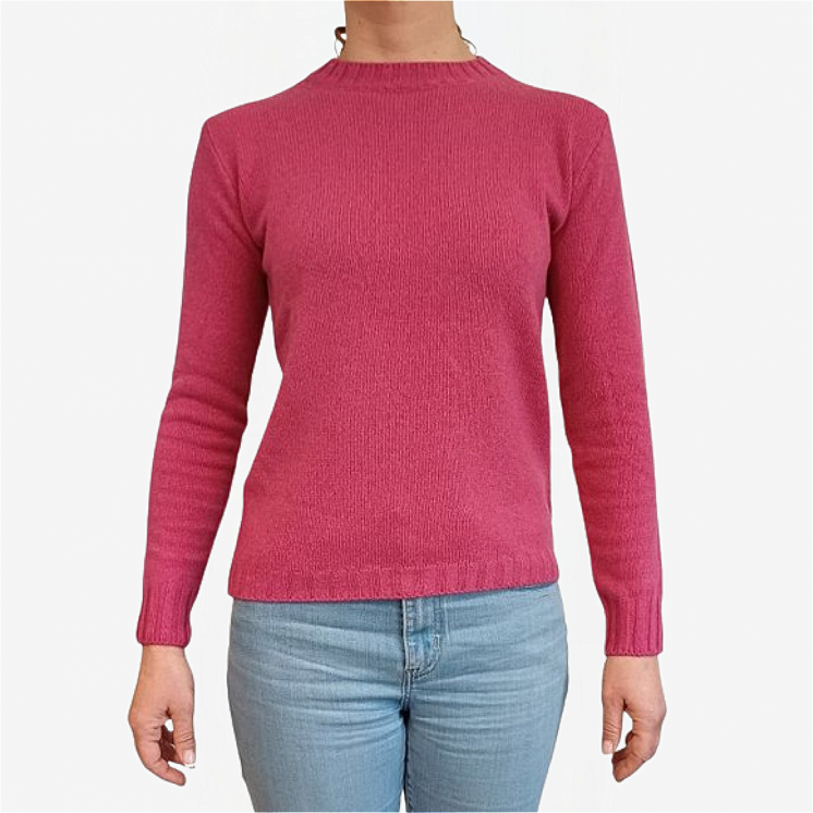 Women's Crewneck Pullover 100% Cachemire