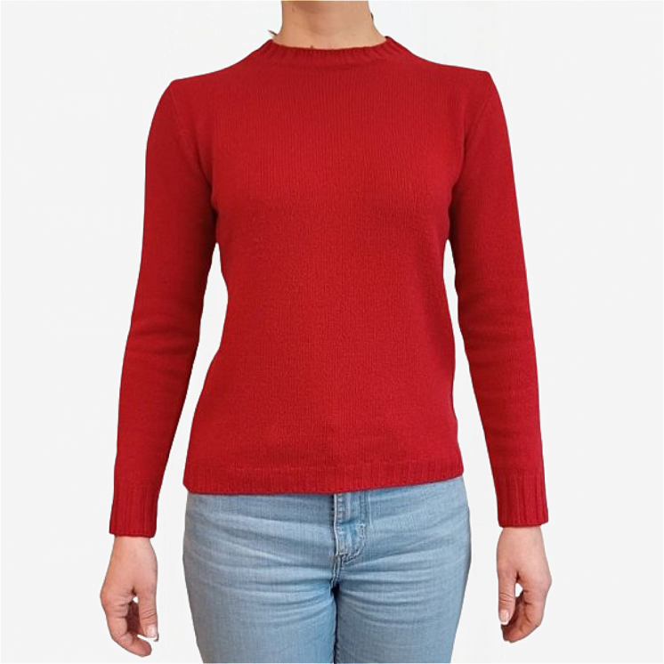 Pullover Donna Girocollo 100% Cashmere