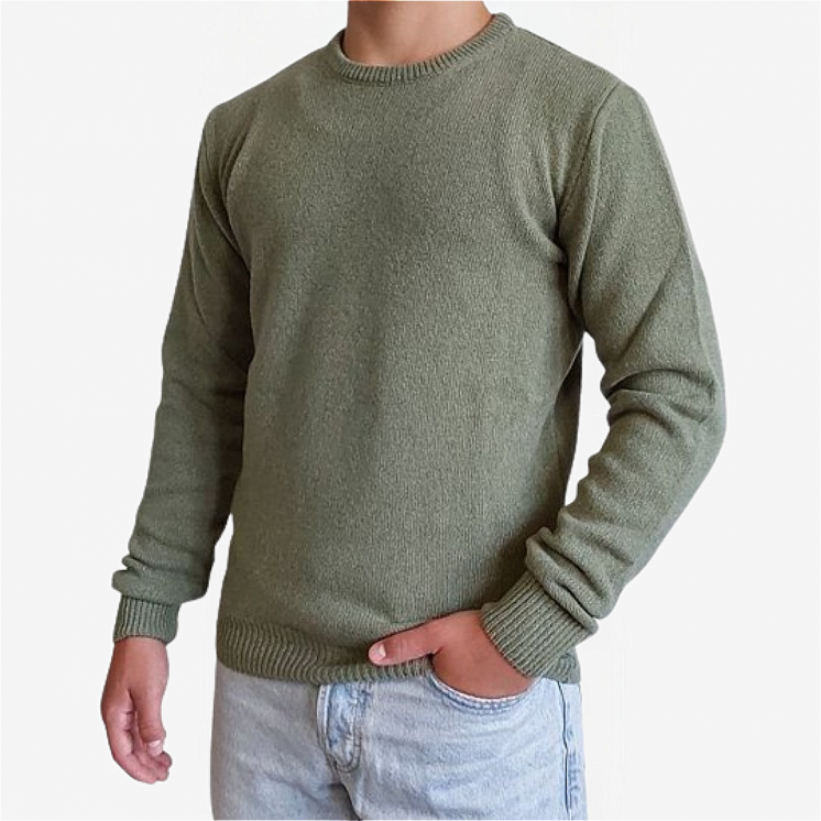 Men's Crewneck Pullover 100% Cashmere