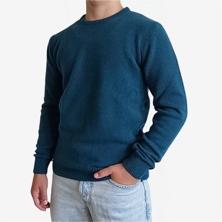 Men's Crewneck Pullover 100% Cashmere