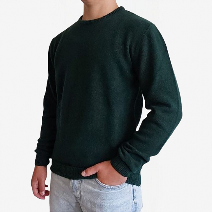 Men's Crewneck Pullover 100% Cashmere