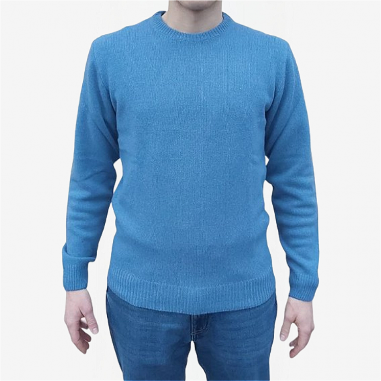 Pullover Homme Col Ronde 100% Cachemire