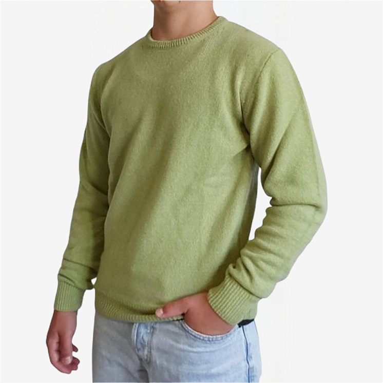 Men's Crewneck Pullover 100% Cashmere