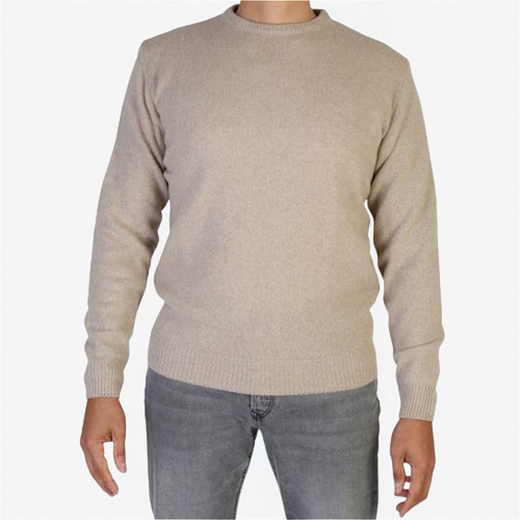 Pullover Homme Col Ronde 100% Cachemire