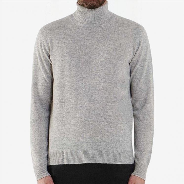 MeMen's Turtleneck Light Pullover 100% Cashmere