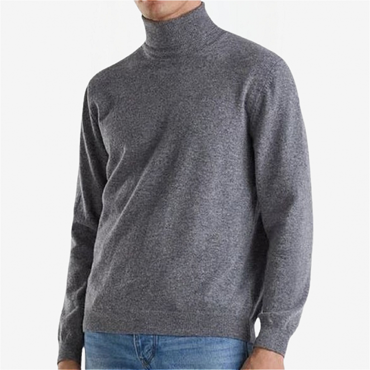 MeMen's Turtleneck Light Pullover 100% Cashmere