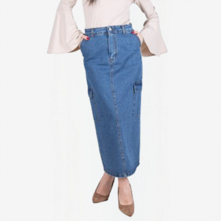 Skirt Cargo 100% Cotton