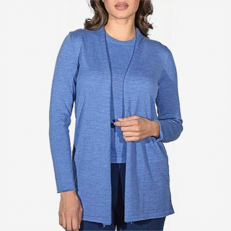 Cardigan Donna 100% Lana Merino Extrafine