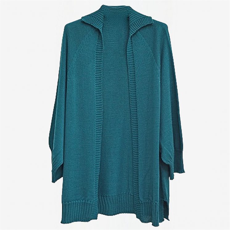 Women's Kimono 100% Extrafine Merino Wool