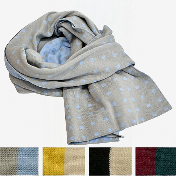 Scarf 100% Extrafine Merino Wool